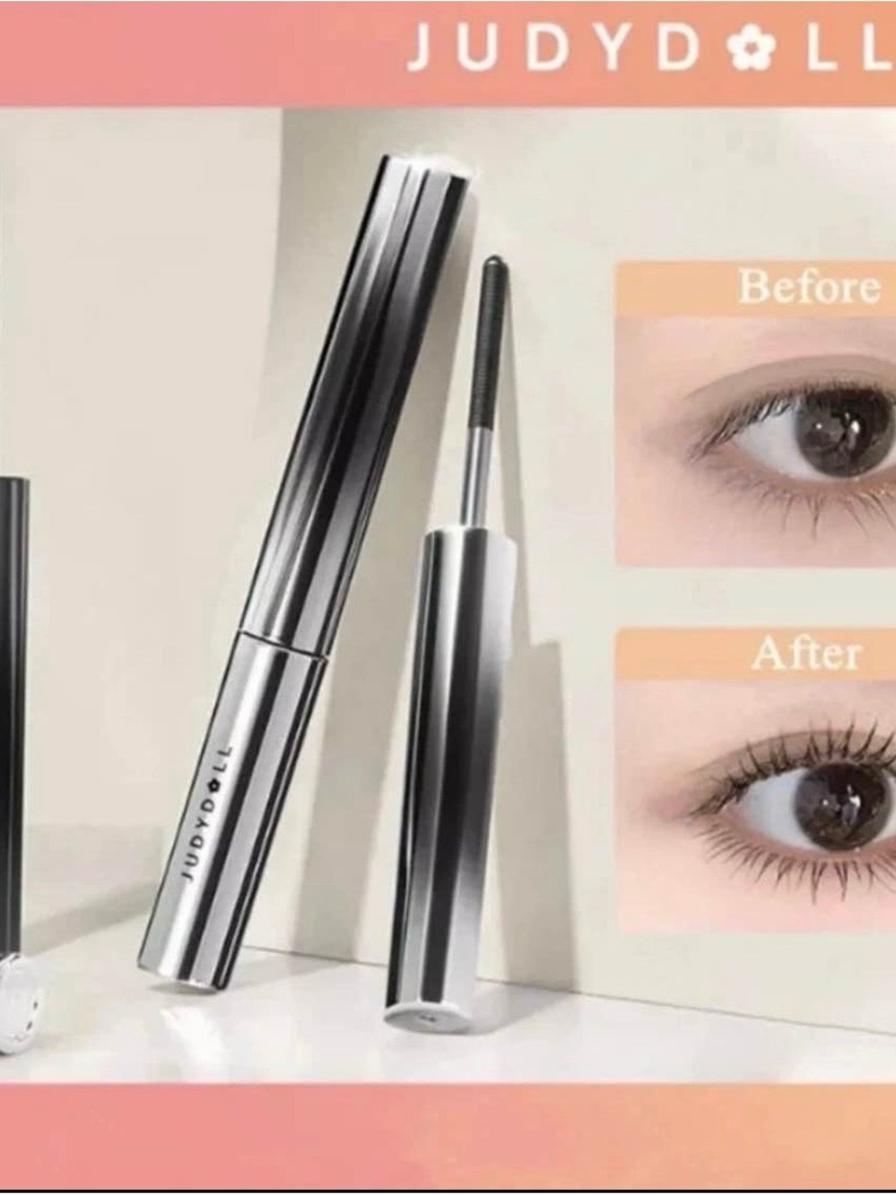 Waterproof black Mascara for Lengthened, Defined Lashes